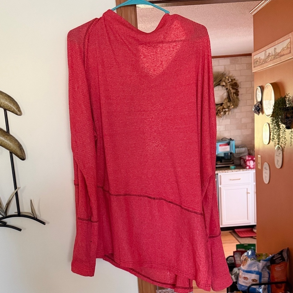 We The Free Free PeopleLightweight Londontown Thermal Top Size Large - Picture 3 of 10